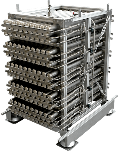 Hydrogen storage systems delivered by GRZ that were used in an application across the globe.